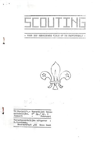 Kaft van Scouting 1973